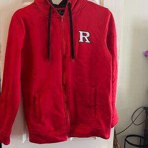 Rutgers Men’s Zip-up Hoodie 
Size Small